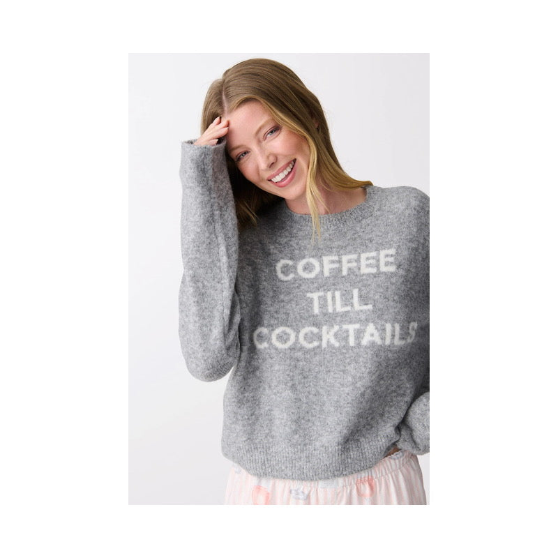 Coffee Until Cocktails Sweater